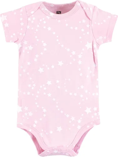 Vista 24 de Hudson Baby baby-girls Cotton Bodysuits 3-pack