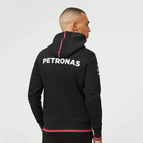 Vista 4 de Mercedes AMG Petronas Formula One Team - Producto oficial de Fórmula 1 - Sudadera con capucha del equipo 2022 - Negro - S