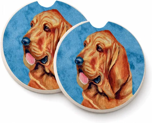 Vista 94 de Caroline's Treasures SS4767-BUCARC - Juego de 2 portavasos para automóvil, diseño de bulldog inglés, absorbentes para automóvil, portavasos