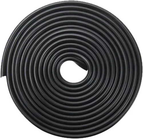 Vista 3 de ESUPPORT - Protector para puerta de auto, forma de U, 16 ft, goma protectora de bordes, contra rayones