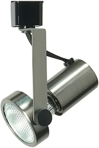 Vista 44 de TH205 R20 cabezal de carril cilíndrico de Nuvo, color negro, TH281, 150.00watts, 120.00 volts