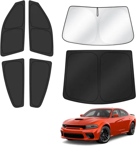 Vista 37 de T TGBROS Parasol para parabrisas para BMW X1 F48 2016 2017 2018 2019 2020 2021 2022 para ventana de automóvil, con bloqueo UV grueso y opaca