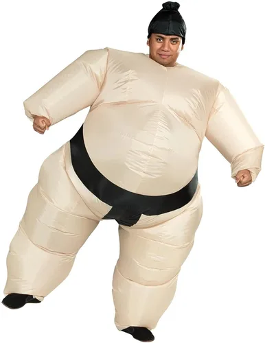 Vista 2 de Disfraz inflable de bebé Rubie's, talla única , Sumo