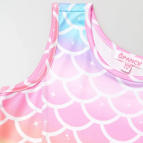 Vista 3 de Girls&Doll - Vestidos sin mangas unicornio ropa para muñecas de 18 pulgadas