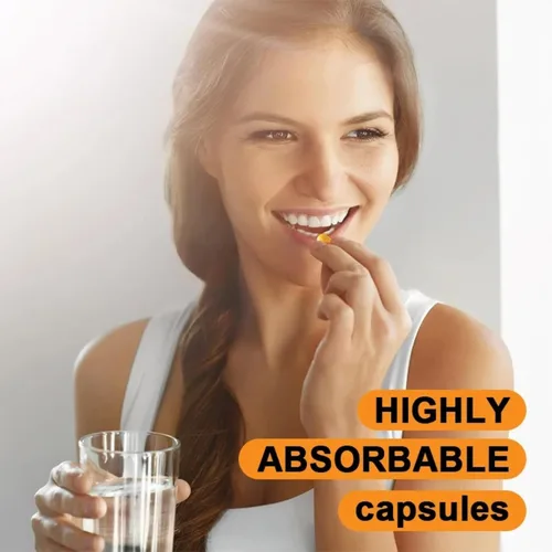 Vista 3 de TheraSuva Vitamina D3 de alta potencia 5,000 UI + K2 - Vegana, sin OMG, con aceite de coco orgánico para una mejor absorción - Soporte óseo