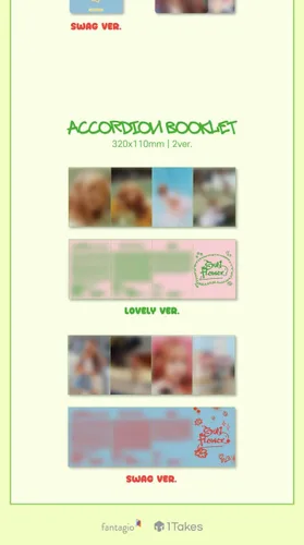 Vista 3 de DREAMUS WEKI MEKI Choi YooJung Girasol 1er Single Album Plataforma Versión Tarjetero+álbum de tarjeta fotográfica de PVC+Photocard+Folleto