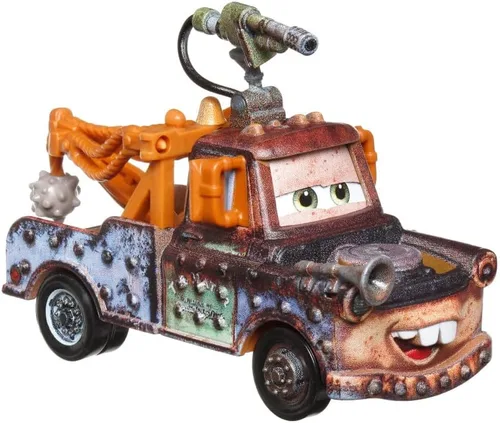 Vista 2 de Disney Cars Toys Mattel 1:55 Escala Diecast Cars On The Road Series Road Rumbler Mater