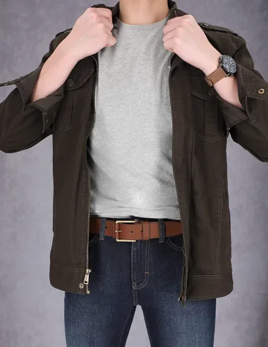 Vista 3 de Timberland Cinturón clásico de cuero para hombre, casual, de todos los días