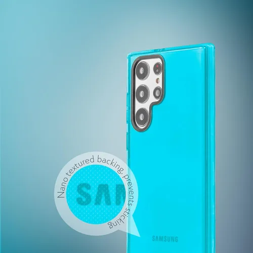 Vista 5 de SteepLab Funda de barrera para Samsung Galaxy S22 Ultra (pantalla de 6.8 pulgadas), funda absorbente de impactos con protección completa contra