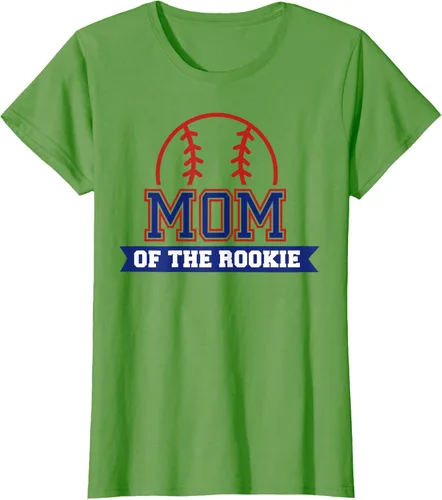 Vista 4 de Mom of Rookie - Camiseta de béisbol para primer cumpleaños, Blanco