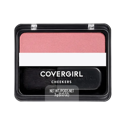 Vista 8 de Covergirl - Rubor Cheekers, fórmula suave, mezclable y ligera, aspecto fácil y natural, 100% libre de crueldad 105 seda rosa
