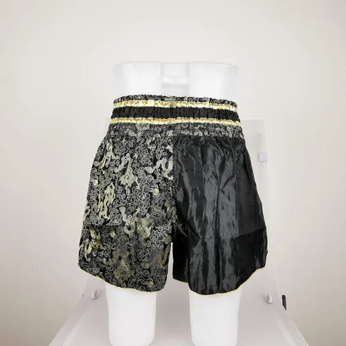 Vista 5 de Boxeo Muay Thai Shorts Trunks MMA Artes Marciales Kickboxing Lucha Deporte Ropa