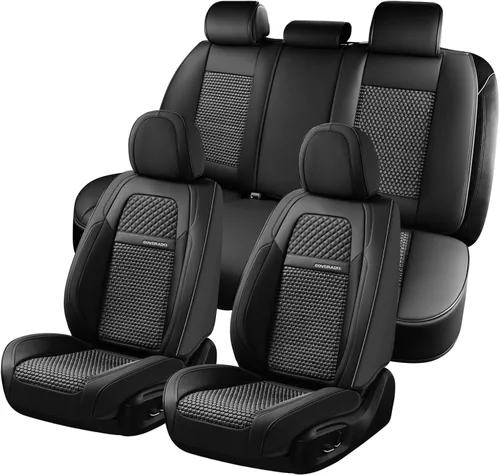 Vista 23 de Coverado - Fundas impermeables para asientos de coche, fundas delanteras para asientos de coche, 2 en 1, fundas protectoras para asientos de coche