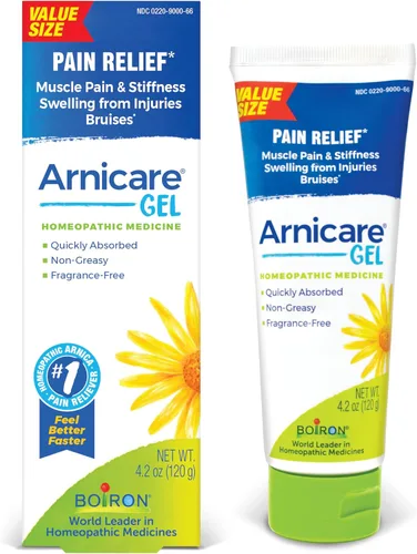Vista 10 de Gel Boiron Arnicare para el alivio del dolor articular, dolor muscular, dolor muscular y la hinchazón de moretones o lesiones - Sin grasa y sin