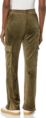 Vista 2 de NIA Pantalón cargo de terciopelo para mujer