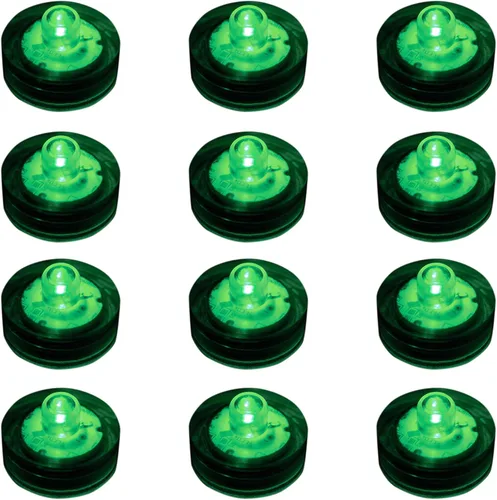 Vista 11 de LumaBase 68512 Luces LED sumergibles a pilas, color rosa