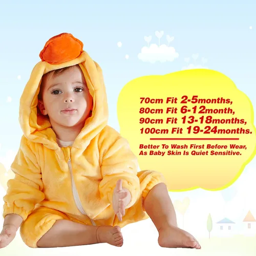 Vista 5 de MM SCRUBS Trajes de cosplay de animales disfraz de bebé para niños y niñas