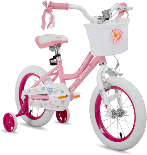 Vista 11 de JOYSTAR Angel Bicicleta para Niñas para Niñas Pequeñas y Niños de 2 a 13 Años, Bicicleta para Niños de 12, 14, 16, 18, 20 Pulgadas con Ruedas
