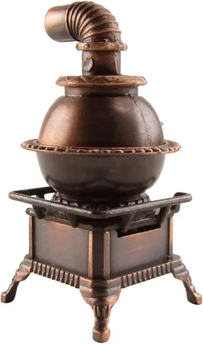 Vista 5 de Modelo a escala 1:12 en miniatura Pot Belly Stove Dollhouse Accesorio Sacapuntas de lápiz