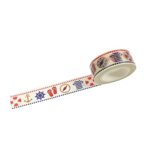 Vista 5 de Wrapables Cinta adhesiva colorida de Washi, Cutie Owls
