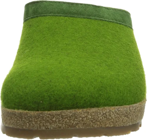 Vista 2 de HAFLINGER Zuecos Grizzly Torben, Verde Hierba, 40, Verde Hierba Verde 36