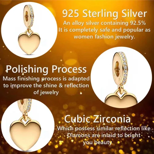 Vista 2 de PAGOGO Joyas de plata de ley 925 con circonita cúbica para mujer, pulseras y collares, regalo del día de la madre para mujeres y niñas