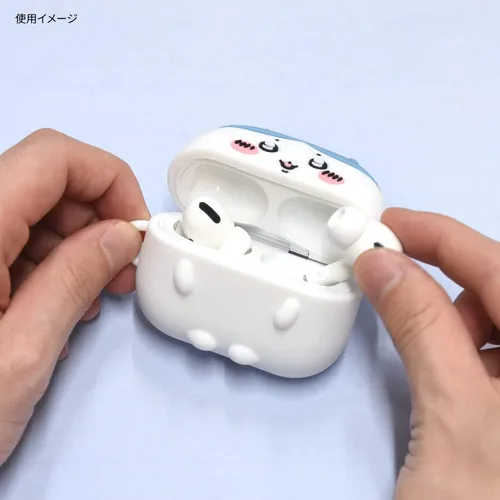 Vista 7 de Gourmandise CK-07B Chiikawa AirPods Pro (2nd Generation) / AirPods Pro Compatible, Silicone Case