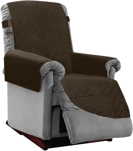 Vista 158 de Sofa Shield - Funda para sofá Loveseat con correa patentada, protector de cojín, funda reversible diseñada en EE. UU. resistente a manchas