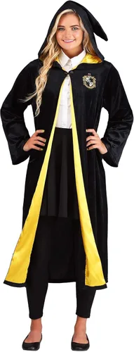 Vista 7 de Harry Potter Plus Size Robe, Deluxe Hogwarts House Themed Robes for Adults, Wizarding World Costume
