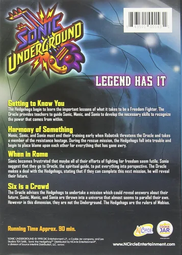 Vista 2 de Sonic Underground Legend Has It