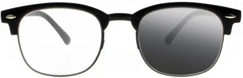 Vista 2 de Gafas de lectura fotocromáticas para hombre con marco ovalado BifocalTransition gafas de sol UV400