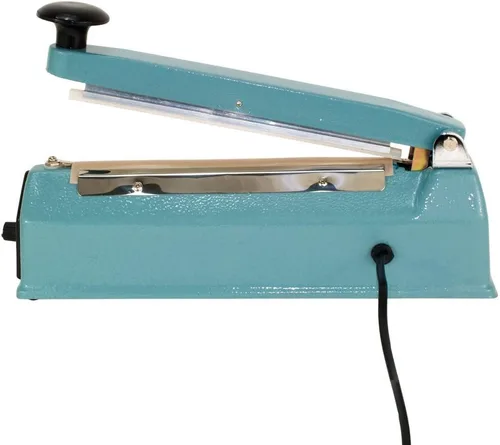 Vista 4 de Kit de elementos de bolsa de plástico de sellado térmico con sellador de impulsos de mano de 8 pulgadas con temporizador ajustable