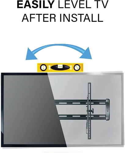 Vista 5 de Soporte de pared universal inclinado para TV de 50 a 86 pulgadas hecho para Amazon y compatible con televisores Amazon Fire