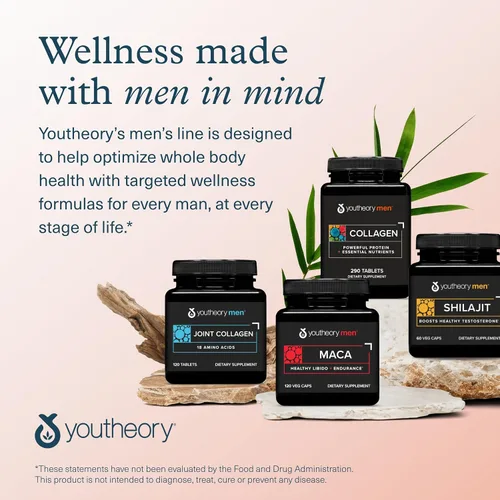 Vista 7 de Youtheory Mens Collagen Avanzado, 1 y 3