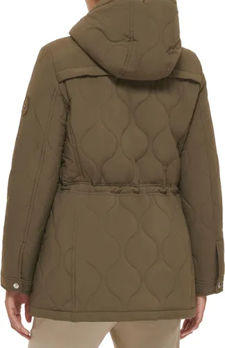 Vista 3 de Tommy Hilfiger Onion Quilt Sherpa - Chaqueta recortada