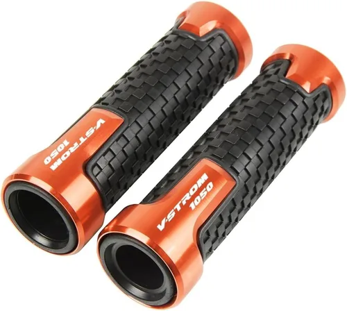 Vista 19 de Motorcycle Handlebar Grips for Suzuki VSTROM1050 V-Strom VStrom 1050 2019 2020 2021 Motorcycle 22MM Handlebar Hand Grips Rubber Handle Bar End Cap
