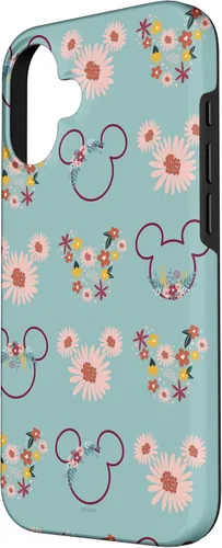 Vista 2 de Funda con estampado de flores y margaritas de Mickey Mouse para iPhone 16 Disney