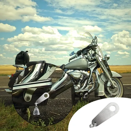 Vista 6 de Motorcycle Bell for Luck, Drive Safe Cycling Bells For Bikers Riders