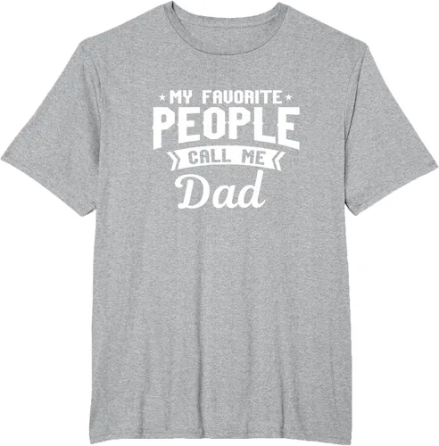 Vista 39 de My Favorite People Call Me Dad - Camiseta divertida, Negro, S