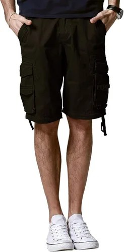 Vista 3 de Pantalones cortos estilo cargo para hombre de Match