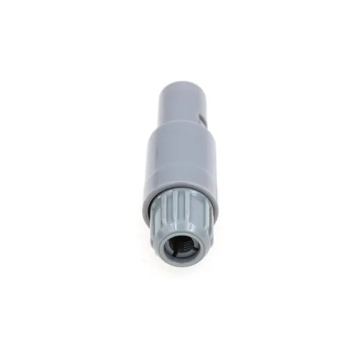 Vista 2 de 1P plástico PAG PKG enchufe enchufe Push Pull Auto bloqueo Hold Conector 2 Pin Plug macho para médico
