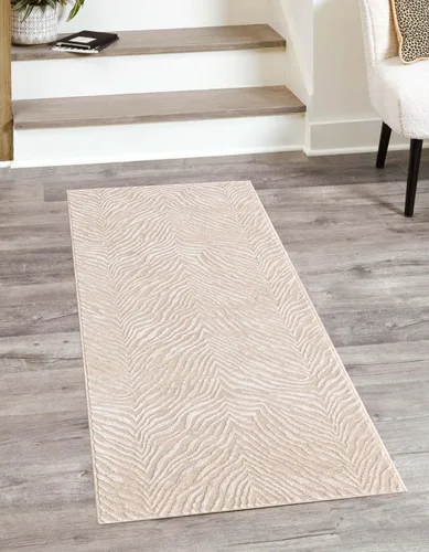 Vista 11 de Unique Loom Finsbury Collection - Alfombra de área Meghan (2 x 3 pies, rectangular, beige marfil)