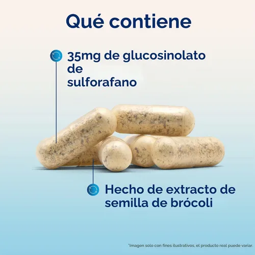 Vista 3 de Jarrow BroccoMax - Generador de sulforafano 35 mg, suministro para 30 días