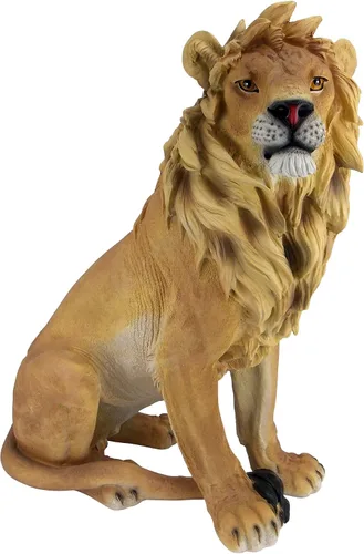 Vista 6 de Design Toscano Lyndhurst Manor Lion Sentinel Statue: juego de dos