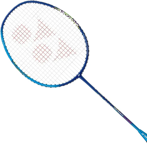 Vista 2 de YONEX Astrox Lite Series - Raqueta de bádminton de grafito G4 2.72 oz 30lb Tension - Astrox 01 - Azul