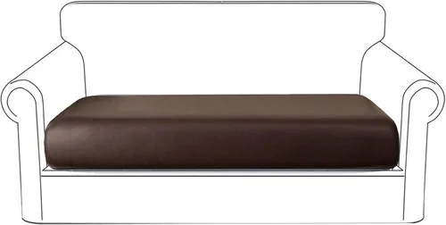 Vista 10 de Fundas de cojín de piel sintética para sofá, fundas de asiento de sofá, fundas de asiento de caravana impermeables con parte inferior elástica