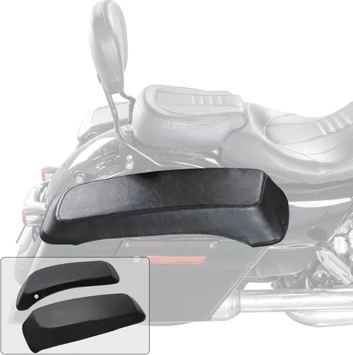 Vista 2 de Tapa de audio impermeable para altavoz de alforja, cubierta de piel sintética para Harley 2014-2024 Touring Road Glide FLTRX Electra Glide FLHT Road