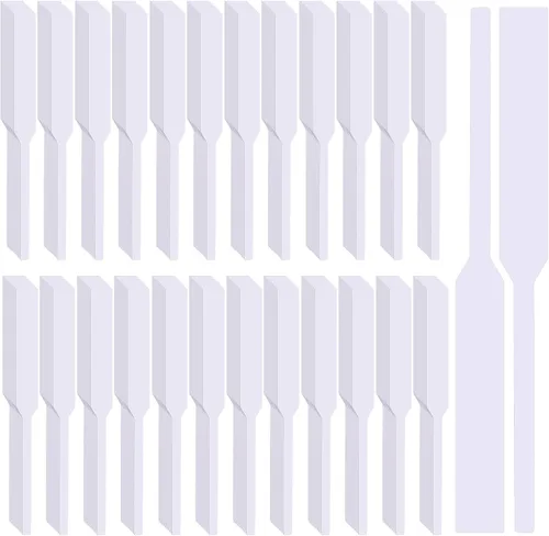 Vista 9 de Konohan - 1000 tiras de prueba de perfume, estrechas, color blanco Disposable Paper for Essential Oils Aroma Testing, Perfume Tester Blotters