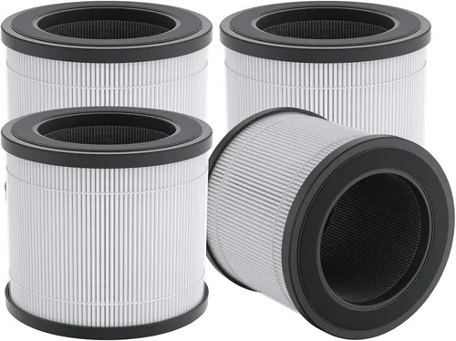 Vista 7 de FULMINARE Purificador de aire PU-P05 Reemplazo silencioso filtro de aire filtrado 99,97% 0,01 micrones, humo, partículas