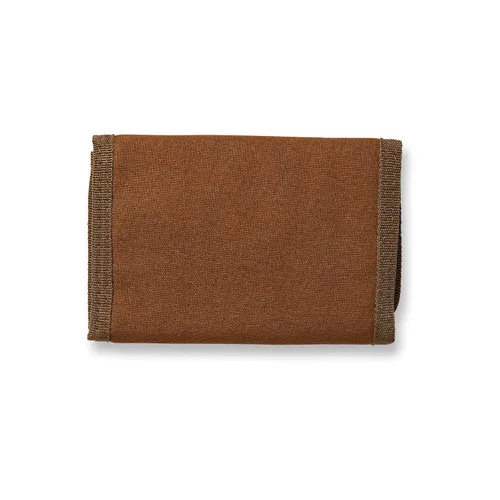 Vista 3 de Volcom Billetera triple Ninetyfive para hombre, color marrón polvoriento, talla única, marrón grisáceo